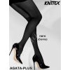 KNITTEX Pančuchové nohavice Agata-Plus nero 5(XL)