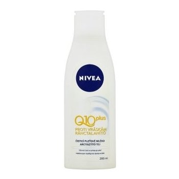 Nivea Visage Q10 čistiace pleťové mlieko proti vráskam 200 ml