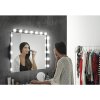 LED svetlo nad zrkadlo Focco E27135CI/C0250 Hollywood S3 IP44 2,7 W 1113 lm čierne