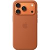 APPLE iPhone 17 Pro Silicone Case with MS – Terra Cotta