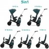 KINDERKRAFT SELECT Trojkolka Easytwist Midnight Green, Premium 29x73x43 zelená