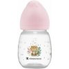 KikkaBoo dojčenská fľaša Savanna Pink 180ml