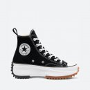 Coverse Run Star Hike Hi black / white / gum