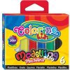 Colorino Kids farebná plastelína 6 farieb Classic