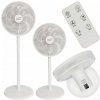 LTC 12, 45W STOJANOVÝ VENTILÁTOR, DIGITÁLNÍ DISPLEJ, DÁLKOVÉ OVLÁDÁNÍ, 3 ÚROVNĚ RYCHLOSTI, OSCILACE