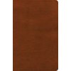 NASB Large Print Personal Size Reference Bible, Burnt Sienna Leathertouch (Holman Bible Publishers)(Kniha)