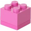 LEGO® Mini box 45 x 45 x 42 ružová