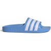 adidas Detské papuče Adilette Aqua K modrá/biela