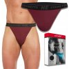 TANGA CORNETTE SLIPS HIGH EMOTION 501 CLARET XL