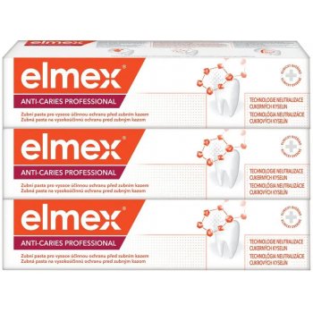 Elmex Anti Caries Professional 3 x 75 ml