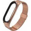 Náhradný remienok na Xiaomi Mi Band 7 Tech-Protect Milaneseband, ružovo-zlaté