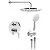 SAPHO SAPHO - LUKA podomietkový sprchový set s pákovou batériou, 2 výstupy, chróm LK43-21