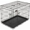 SONGMICS Prepravná klietka pre zvieratá Liwia L 91 cm čierna