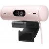 Logitech webkamera BRIO 500, Full HD, 4x zoom, RightLight 4 s HDR, ružová, USB-C