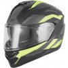 Přilba N304-S REVO, NOX (černá matná, žlutá fluo, vel. XS)