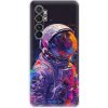 Odolné silikónové puzdro iSaprio - Neon Astronaut - Xiaomi Mi Note 10 Lite