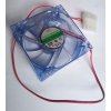 EUROCASE ventilátor 80mm, 12V/0,17A, prosvětlený modrý (molex) 841451901082 Eurocase