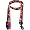 Designové vodítko PafDog®, 5 délek, vzor PURPLE SPRING DÉLKA: 4m, ŠÍŘKA VODÍTKA: 25 MM
