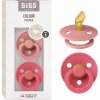 Bibs Colour anatomické cumlíky kaučuk 2 ks Dusty Pink Coral