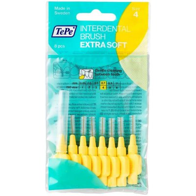 TEPE Medzizubné kefky EXTRA SOFT 0,7 mm 8 ks