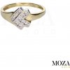 MOZA gold Prsteň MG1269 Veľkosť: 52