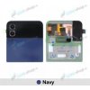 Kryt Samsung Galaxy Z Flip 4 5G (F721) zadný vrchný Blue Navy a displej Originál