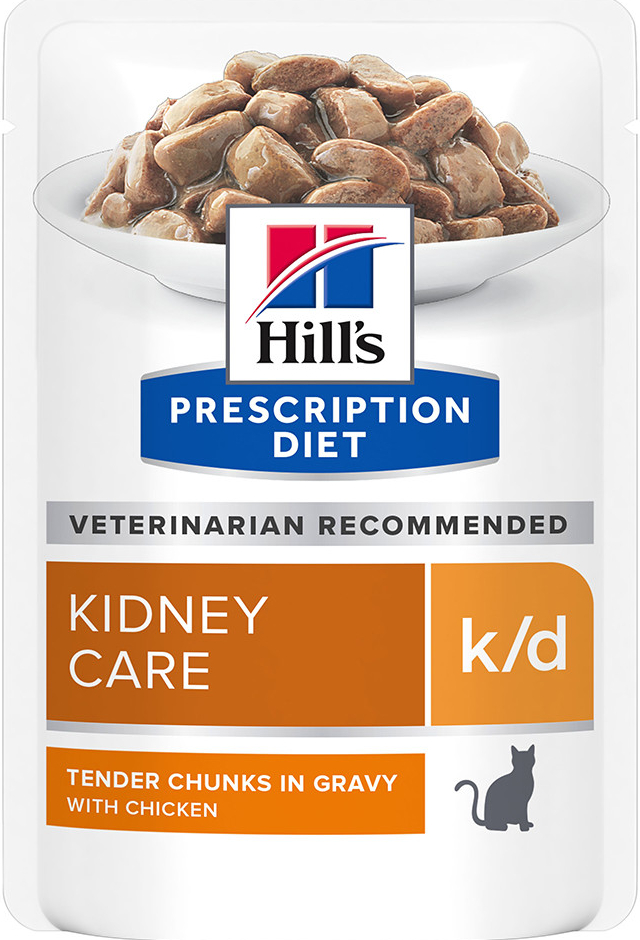 Hill´s Prescription Diet k/d Kidney Care kuracie 12 x 85 g