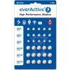 30 x sada / mini Alkaline 10 x G3 / LR41 / 5 x G4 / LR626 / 5 x G10 / LR1130 / 10 x G13 / LR1154 everActive