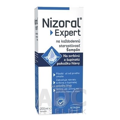 Nizoral Expert šampón na každodennú starostlivosť 200 ml