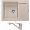 Franke MRG 611-62 sahara s excentrom + Franke FC 9541.082 NOVARA PLUS sahara