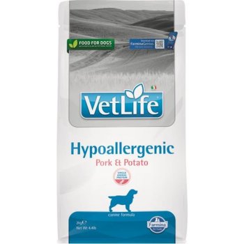 Vet Life Natural DOG Hypo Pork & Potato 12 kg