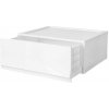 Modulárny úložný box Wave Snow bez koliesok 54,6 x 43,4 x 22 cm, široký - 1 zásuvka