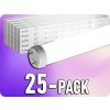 V-TAC LED trubica T8, 18W, 1850lm, G13, sklo, 120cm/25-PACK! Farba svetla: Denná biela