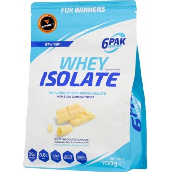 6PAK Whey Isolate 700 g