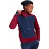 Dámska mikina Burton Light Phase Hybrid Fleece Dress Blue/Mulled Berry XS