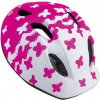 Detská prilba MET Super Buddy motýli/ružová/biela matná M-L(52-57)