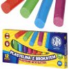Astra Plastelína s trblietkami 12 farieb
