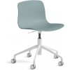 HAY Stolička AAC 50 White Powder Coated, dusty blue