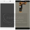LCD displej Sony XPERIA L1 (G3311) - Dotykové sklo - biele