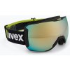 Lyžiarske okuliare UVEX Downhill 2100 CV Race black matt/mirror gold clear