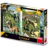 Dino - Puzzle 2v1 Jurský svet - 40-99 dielov