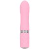 Pillow Talk Flirty Luxurious Mini Massager with Swarovski Crystal Pink