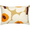 Marimekko Obliečka na vankúš Unikko 40x60, béžovo-oranžový