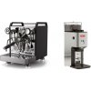 Rocket Espresso Mozzafiato FAST R, black + Lelit William PL72-P