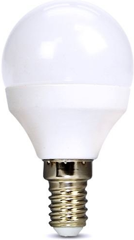 Solight LED žiarovka , miniglobe, 4W, E14, 3000K, 340lm, biele prevedenie WZ415-1