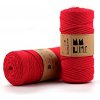 MMboutique bavlněná šňůra Premium 3mm Red