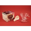 Hario Dripper V60-01T plastový, čirý na 2 šálky (Plastový dripper Hario VD-01T)