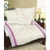 Bellatex bavlna obliečky 90/119 kvietok lila 140x200 70x90