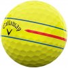 Callaway Chrome Soft 360 Triple Track žlté 3 ks