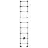 Teleskopický hliníkový rebrík 9 stupňov - 2,6 m